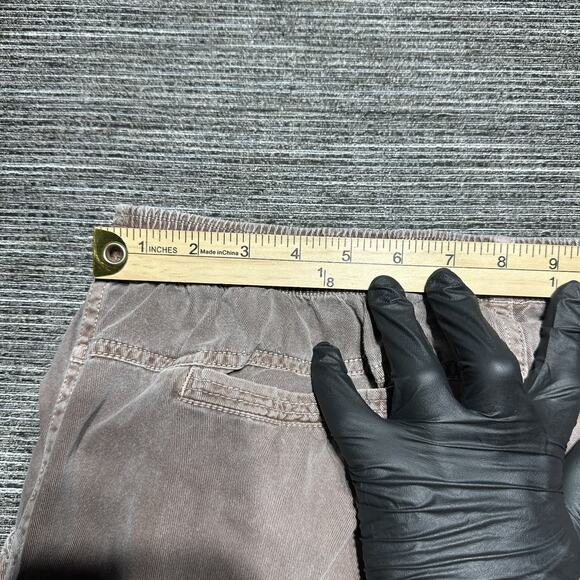 Crazy Shirts Pants Men's Size L Brown Chocolate Dyed Lounge Drawstring Faded VTG - Picture 11 of 14